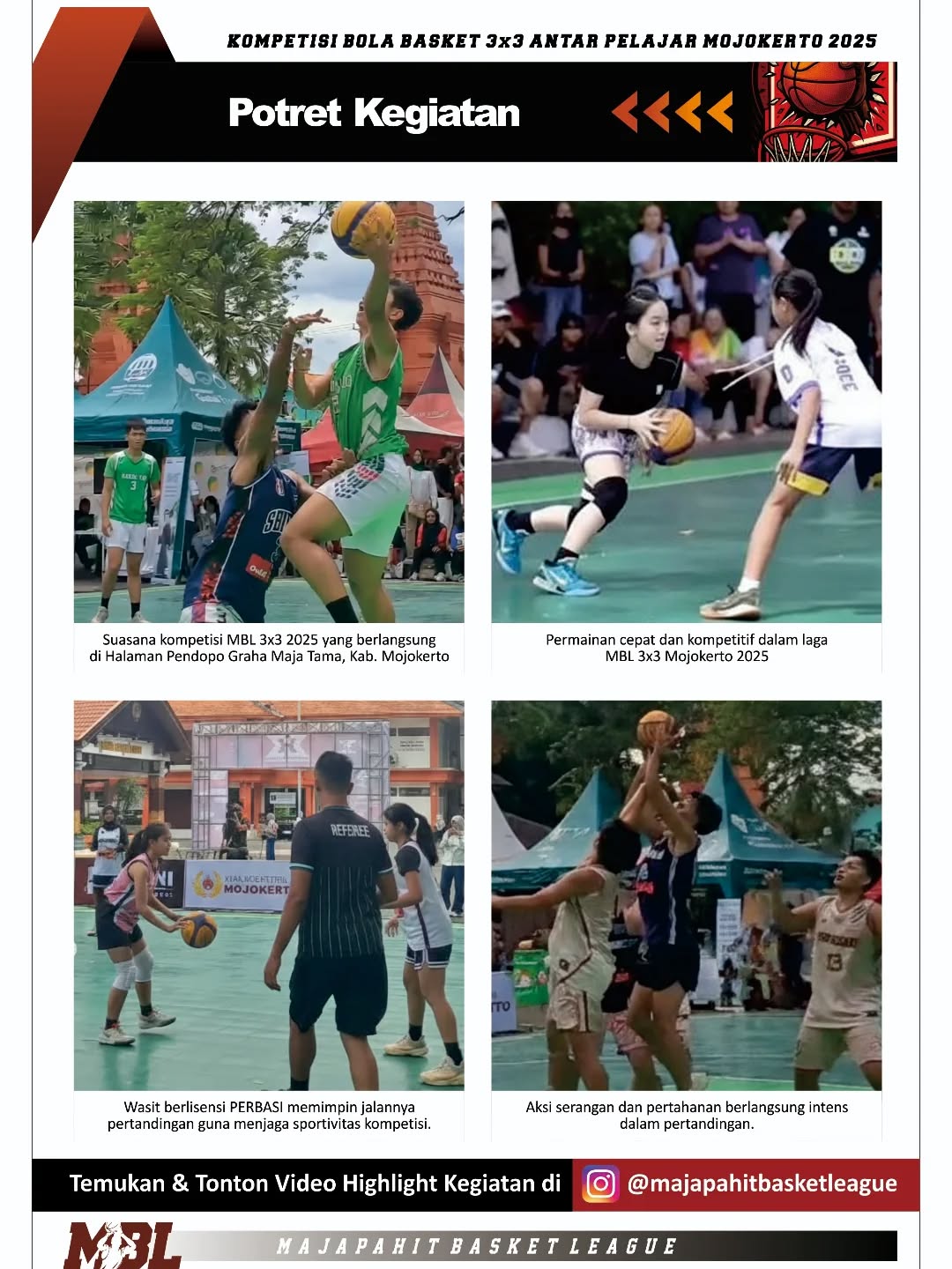 3x3 MAJAPAHIT BASKET LEAGUE (MBL) - SERIES 1 – BUPATI CUP (2025)